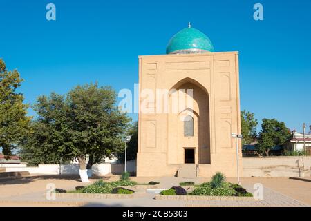 Samarcanda, Uzbekistan - Mausoleo di Bibi-Khanym, famoso sito storico di Samarcanda, Uzbekistan. Foto Stock