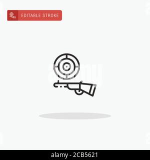 Vettore icona di gioco di ripresa. Icona di gioco di ripresa per la presentazione. Illustrazione Vettoriale