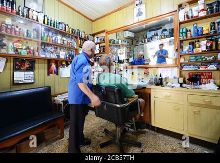 Freddie‘s Saloon a Vittriosa, Malta. Foto Stock