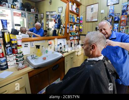 Freddie‘s Saloon a Vittriosa, Malta. Foto Stock