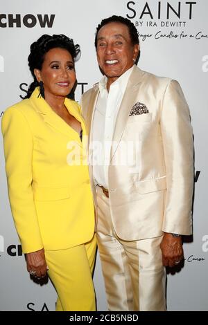 LOS ANGELES - 4 GIU: Frances Glandney, Smokey Robinson al SAINT Modern Prayer Candles for A cause Launch al MR. Chow il 4 giugno 2019 a Beverly Hills, CA Foto Stock