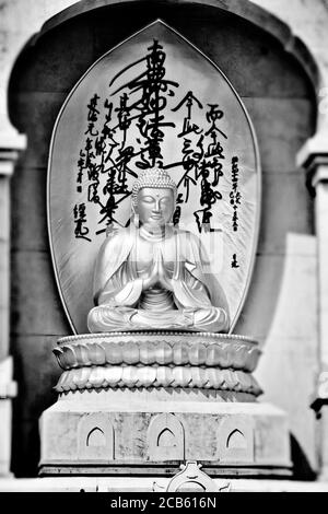 Buddha - adoratore di non-violenza Foto Stock