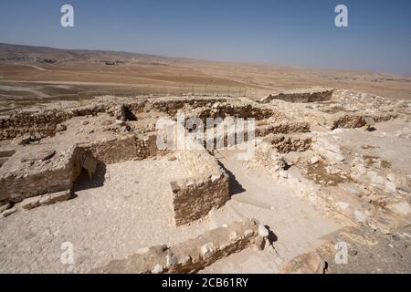 Israele, Negev. Tel Arad sito archeologico e parco nazionale Foto Stock