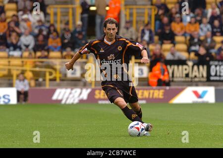 Wolverhampton Wanderers / Aston Villa at Molineux 30/07/2005, Jackie McNamara Foto Stock