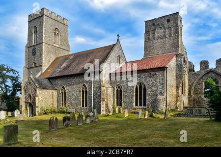 Chiesa del Priorato di Weybourne Foto Stock