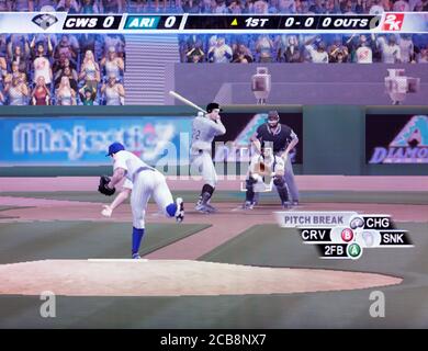 Major League Baseball 2K6 - Nintendo Gamecube Videogame - Editoriale utilizzare solo Foto Stock