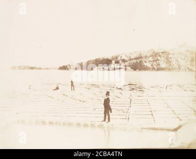 Baia di San Paolo, Malta, primavera 1846. Foto Stock