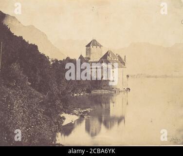 Chillon, 1855. Foto Stock