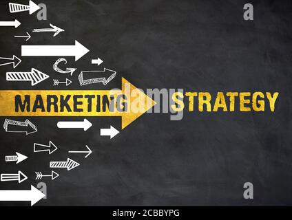 Strategia di marketing Foto Stock