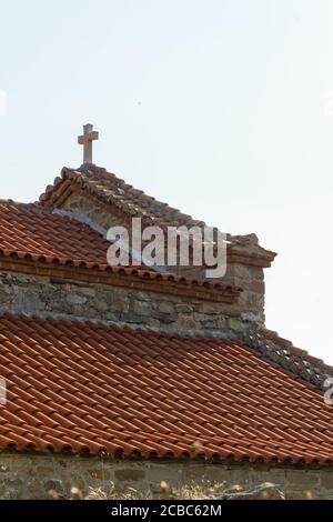 Chiesa di Sant'Antonio (conosciuta come Capo Skanderbeg) a Durrës, Albania. Foto Stock