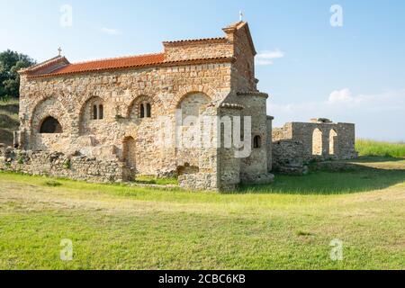 Chiesa di Sant'Antonio (conosciuta come Capo Skanderbeg) a Durrës, Albania. Foto Stock