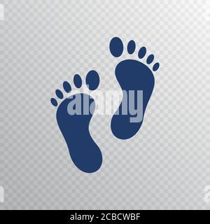 Icona della stampa a pedale in stile piatto. Pedana isolata su sfondo trasparente. Illustrazione vettoriale. Illustrazione Vettoriale