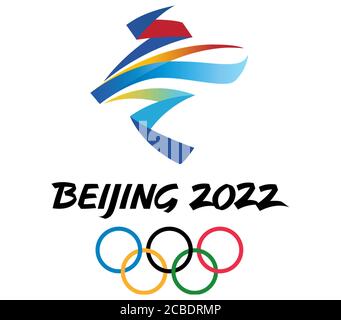 I Giochi Olimpici di Pechino 2022 Foto Stock