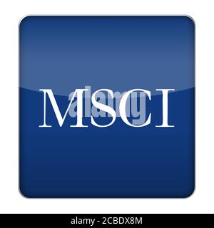 MSCI icona logo Foto Stock