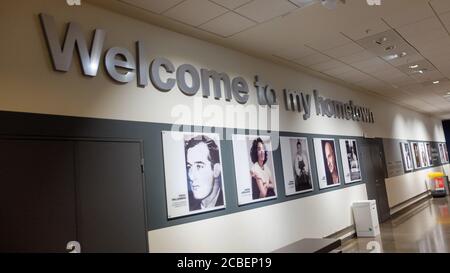 Interno dell'aeroporto Arlanda di Stoccolma a Sigtuna. E' il più grande aeroporto della Svezia Foto Stock