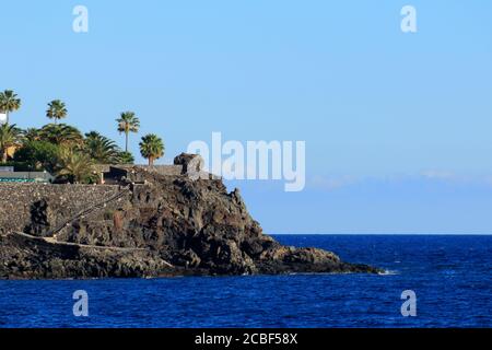 Costa a Tenerife, Isole Canarie, Spagna. Foto Stock