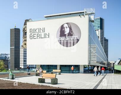 Berlino, Germania - il nuovo centro commerciale Bikini Haus - 25 Aprile 2014 Foto Stock