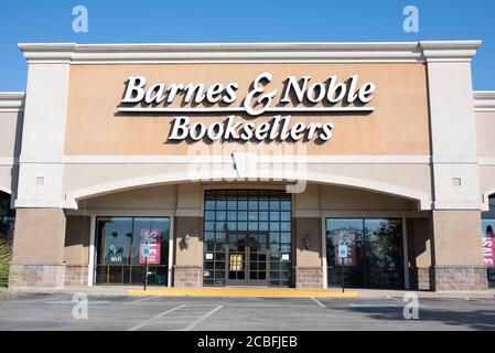 Storefront per Barnes & Noble Booksellters Foto Stock