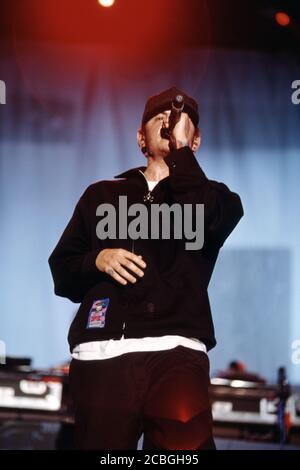 Linkin Park al Reading Festival 2003, Reading, Berkshire, Inghilterra, Regno Unito. Foto Stock