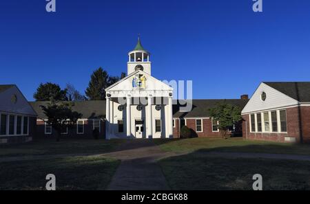 Scuola elementare Setauket Long Island New York Foto Stock
