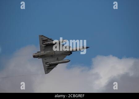 Un aereo francese Dassault Mirage 2000N per sciopero nucleare Foto Stock