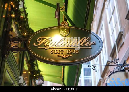 Ristorante Figlmüller - Vienna, Austria Foto Stock