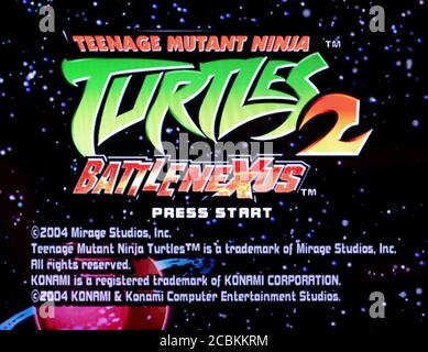 Teenage mutante Ninja Turtles 2 Battle Nexus - Nintendo Game Gioco di  ragazzi Advance - solo per uso editoriale Foto stock - Alamy