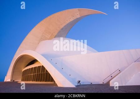 Auditorio, Santa Cruz de Tenerife, Tenerife, Isole Canarie, Spagna Foto Stock