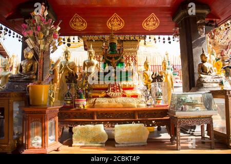 Wat Phra That Doi Suthep, Chiang Mai, Thailandia Foto Stock