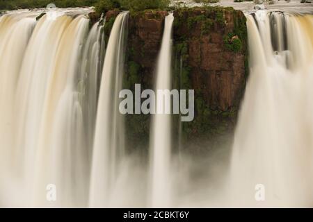 Garganta del diablo, cascate di Iguazu, Parco Nazionale di Iguazu, Argentina Foto Stock