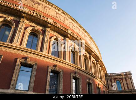 Esterno della Royal Albert Hall, Londra, Inghilterra Foto Stock