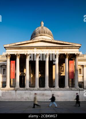 La National Gallery di Londra, Regno Unito Foto Stock