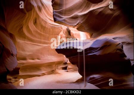 Antelope Canyon, Pagina, Arizona, Stati Uniti d'America Foto Stock