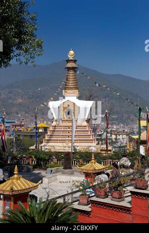 Stupa, Buddha Park, Kathmandu, Nepal Foto Stock