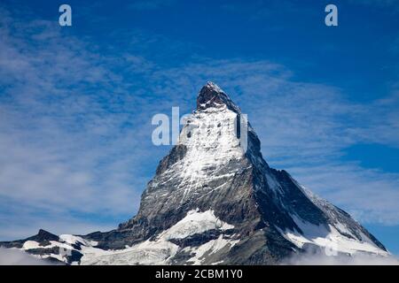 Il Cervino, alpi svizzere, Svizzera Foto Stock