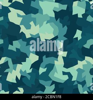 Motivo mimetico sfondo. Abbigliamento classico stile camo mascheratura ripeti stampa Illustrazione Vettoriale