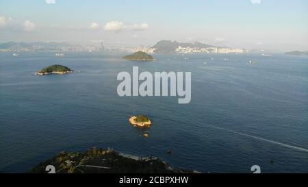 Kau Yi Chau, zona del piano della metropoli di Lantau Est o visione del futuro di Lantau a hong kong Foto Stock