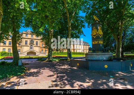 Oberer Schlossgarten o Giardino del Castello superiore, Stoccarda, Stato federale Baden-Württemberg, Germania del Sud, Europa Foto Stock