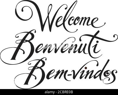 Testo calligrafia personalizzato Illustrazione Vettoriale