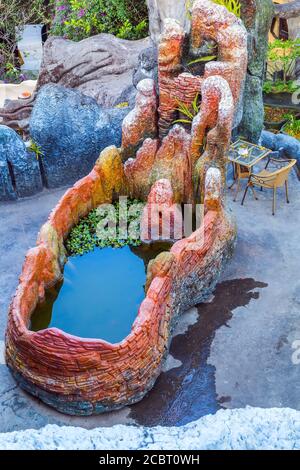 Bizzarra Hang Nga Guesthouse Crazy House a Dalat Vietnam Foto Stock