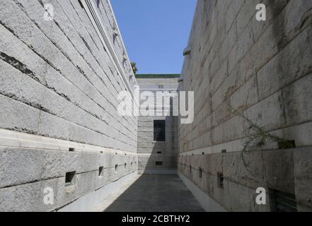 Hollywood, California, USA 14 ° UNA vista generale dell'atmosfera all'Hollywood Forever Cemetery il 14 agosto 2020 a Hollywood, California, Stati Uniti. Foto di Barry King/Alamy Stock foto Foto Stock