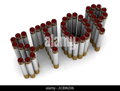 Stop Smoking Concept - 3D Foto Stock