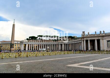 Piazza San Pietro Foto Stock