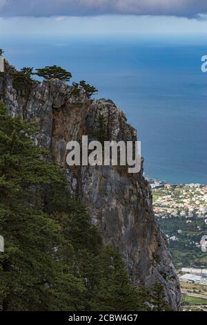 Kyrenia, Girne, Stadtansicht, Türkische Republik Nordzypern Foto Stock