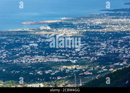 Kyrenia, Girne, Stadtansicht, Türkische Republik Nordzypern Foto Stock