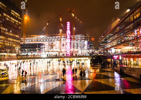 Sergels torg Foto Stock