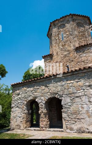 Kvarelli, Georgia - Monastero di Nekresi, un famoso sito storico a Kvarelli, Kakheti, Georgia. Foto Stock