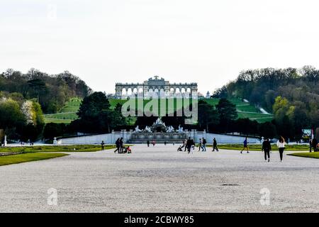 Il Palazzo di Schönbrunn Foto Stock