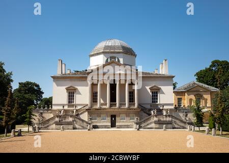 Chiswick House e Giardini Foto Stock