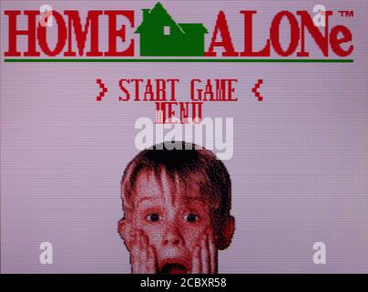 Home Alone - sega Master System - SMS - editoriale utilizzare solo Foto Stock